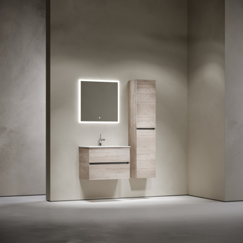 Тумба под раковину Sancos Urban UR70EG 70х50 подвесная цвет коричневый - фото 3